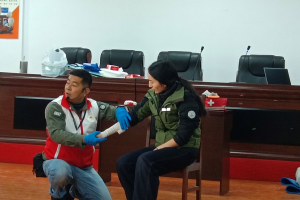 若尔盖县红十字会景区应急救护培训